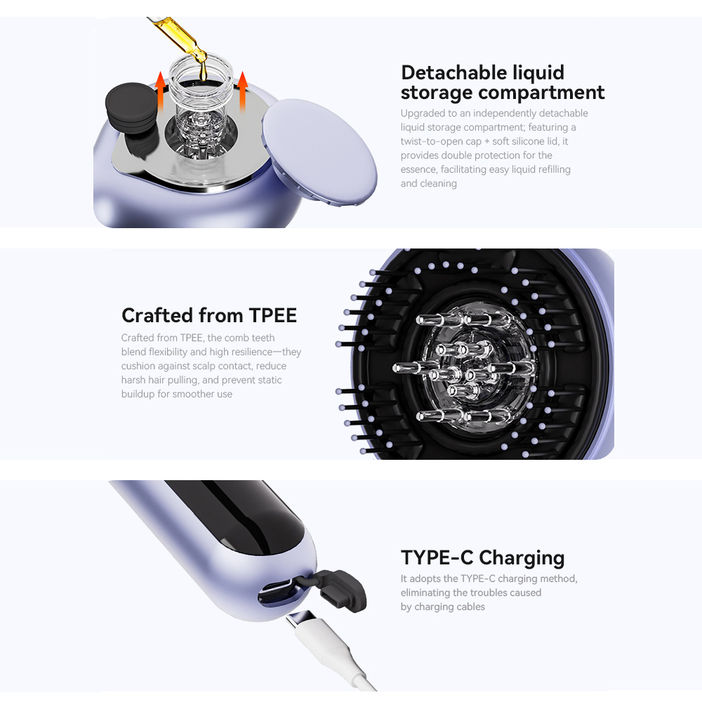 Portable Scalp Massage Comb