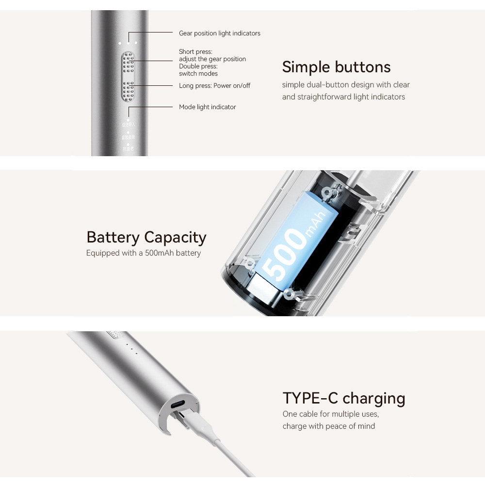 3-in-1 Facial Lifting & Anti-Aging Beauty Device