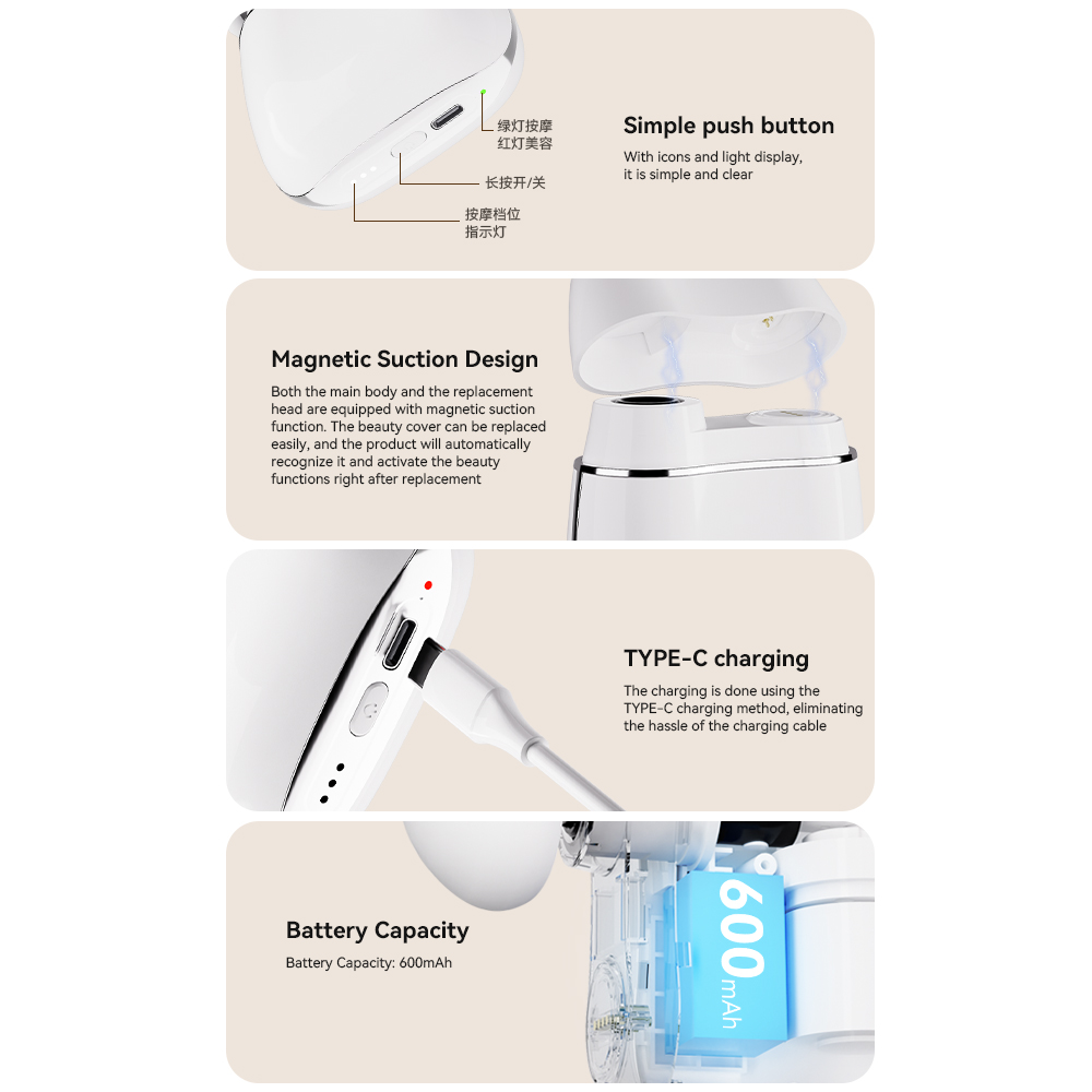 PM150 Mini Deep Tissue Heat Massage Gun