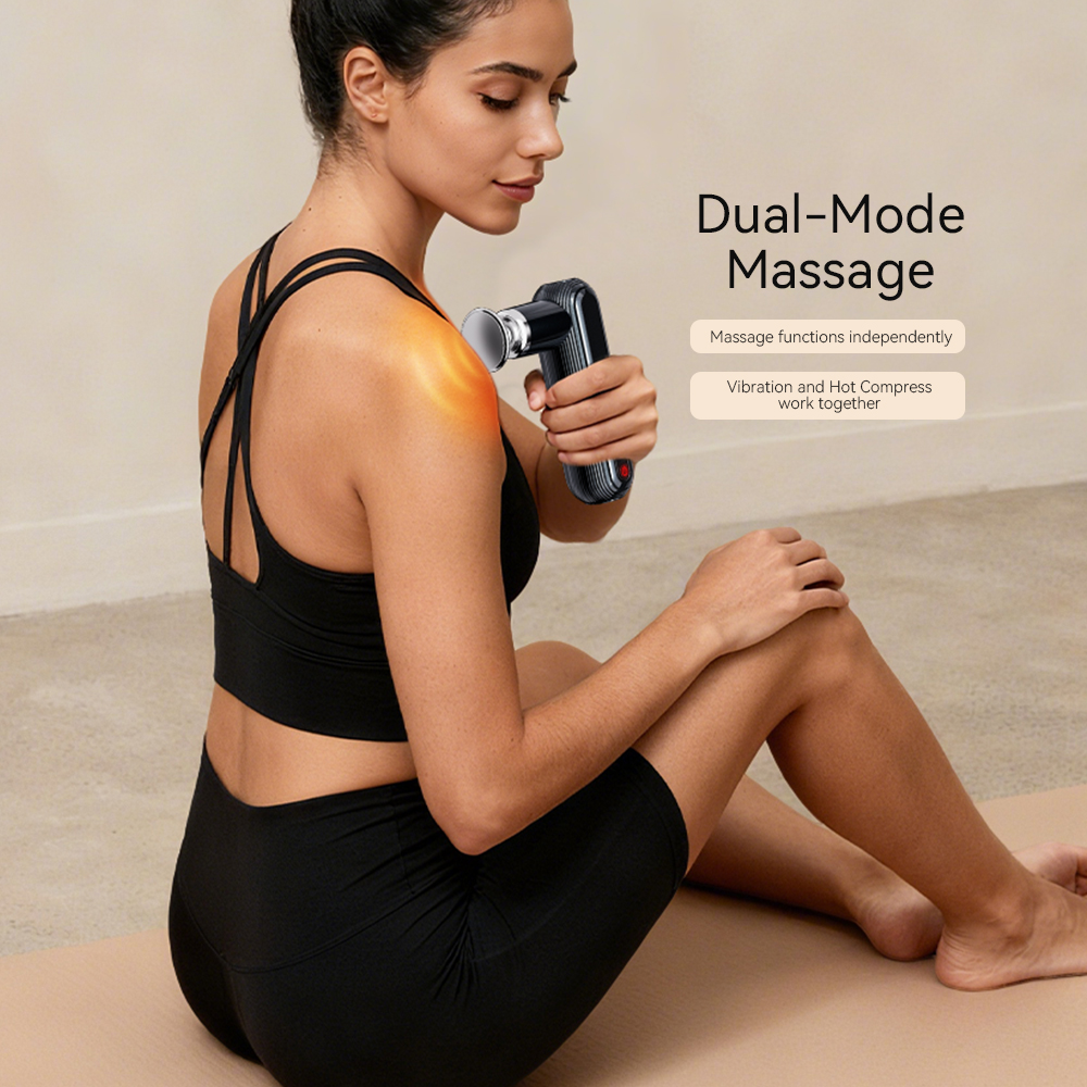 PM157 Mini Percussion 4-speed Heat Therapy Massage Gun